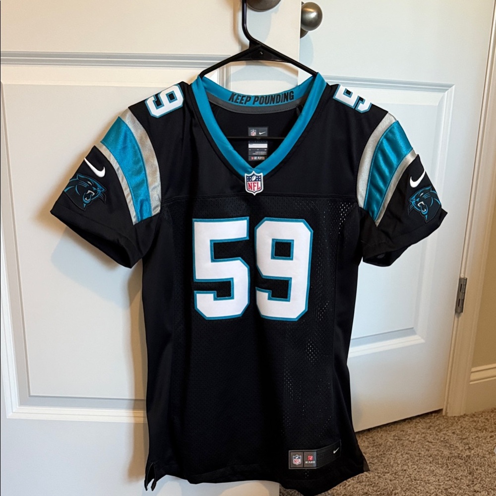Carolina Panthers Black Luke Kuechly Jersey